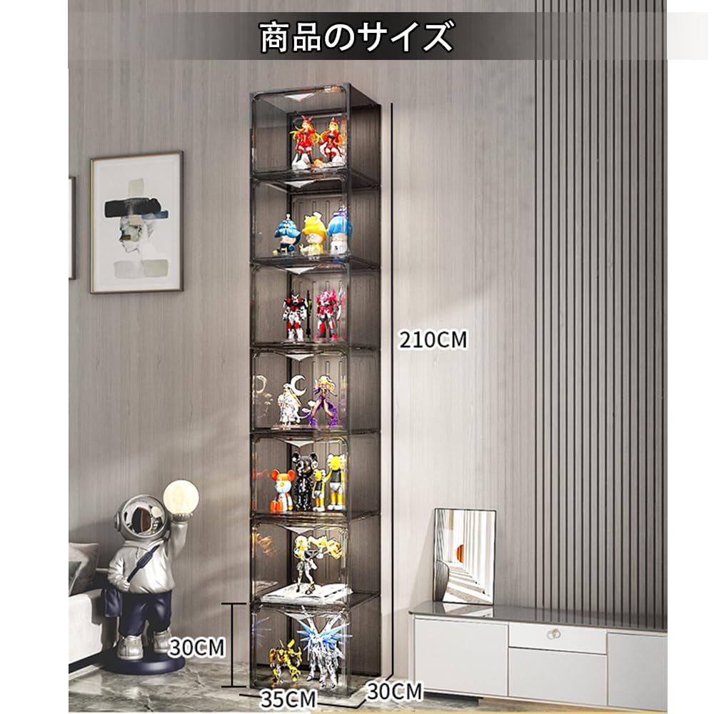 Amazon.co.jp: HUAHUASHOPコレクションケース ガラスケース